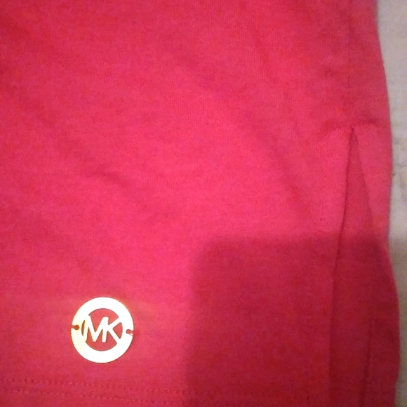 WOMEN MICHAEL KORS SHIRT COLOR PINK SIZE LARGE NWOT - Picture 3 of 5